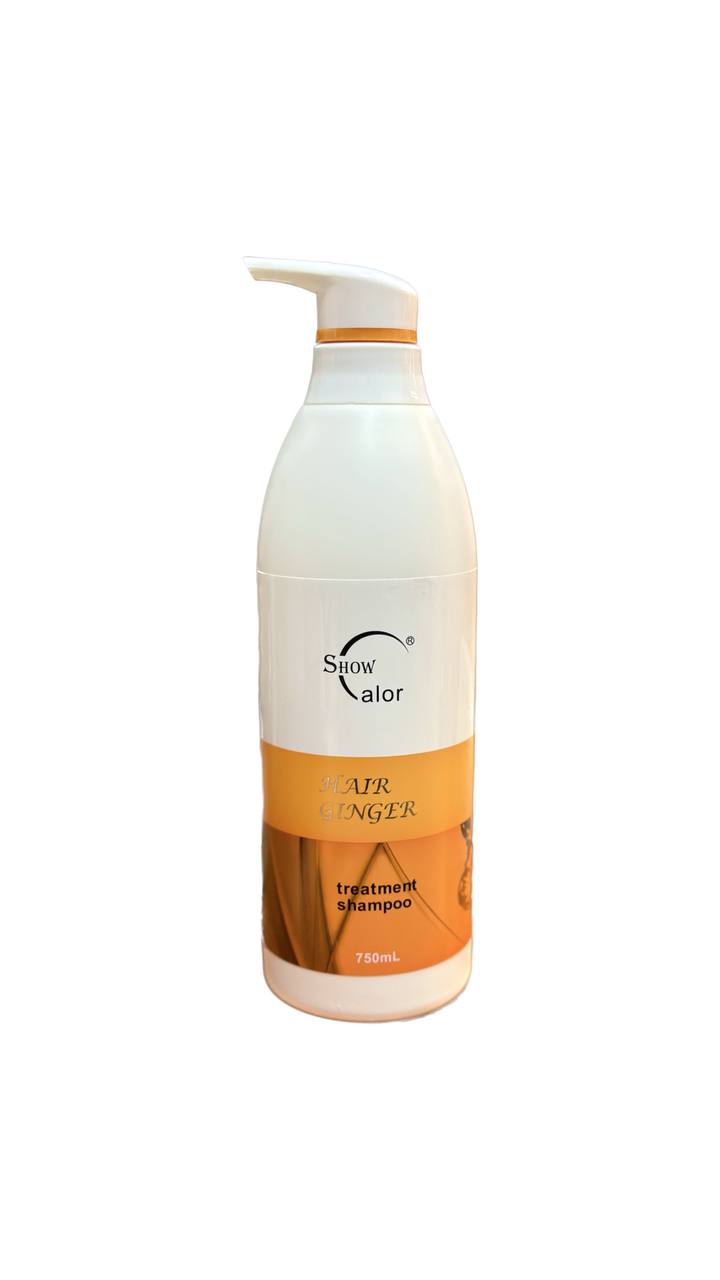 SHOW ALOR TREATMENT SHAMPOO HAIR GINGER - 750ML (ORANGE)